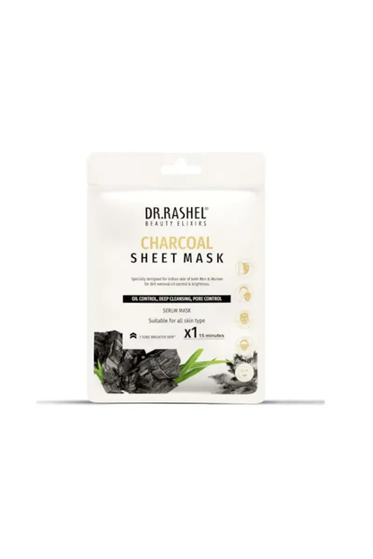 DR. RASHEL SHEET MASK CHARCOAL 20G