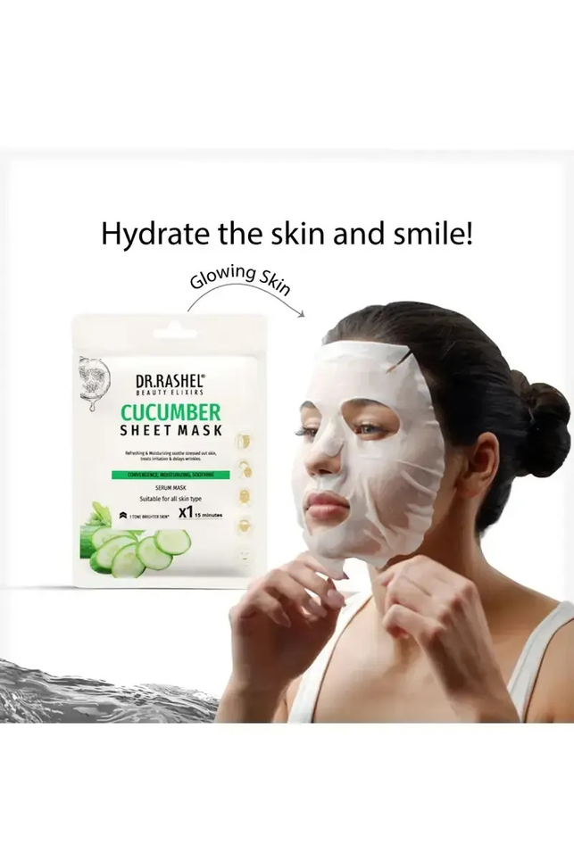 DR. RASHEL SHEET MASK CUCUMBER 20G