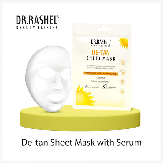 DR. RASHEL SHEET MASK DE TAN 20G