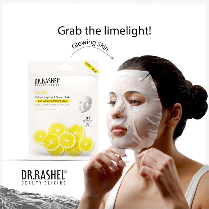 DR. RASHEL SHEET MASK LEMON 20G