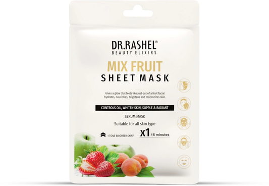 DR. RASHEL SHEET MASK MIX FRUIT 20G