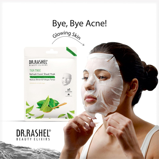 DR. RASHEL SHEET MASK TEA TREE 20G