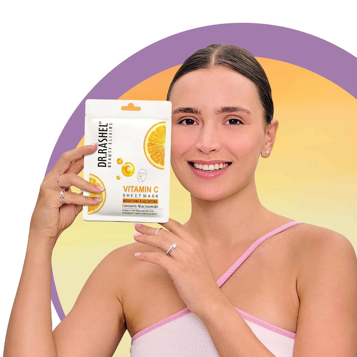 DR. RASHEL VITAMIN C SHEET MASK 20G