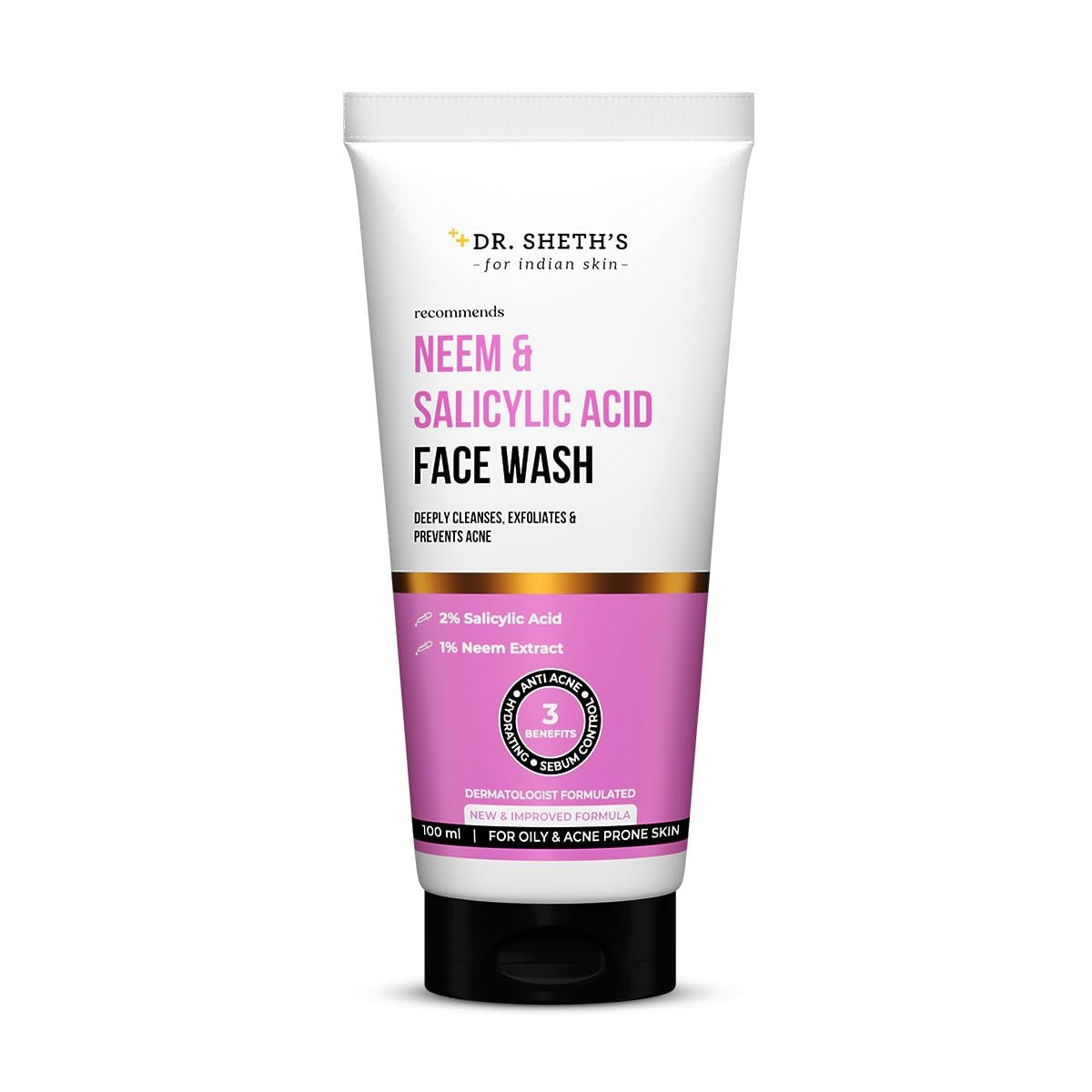 DR.SHETH'S FACE WASH NEEM & SALICYLIC ACID - 100G
