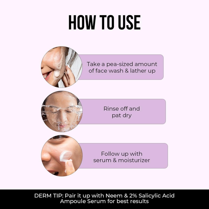 DR.SHETH'S FACE WASH NEEM & SALICYLIC ACID - 100G