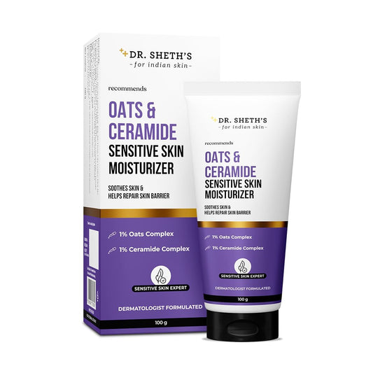 DR.SHETH'S MOISTURIZER OATS & CERAMIDE- 100 GM