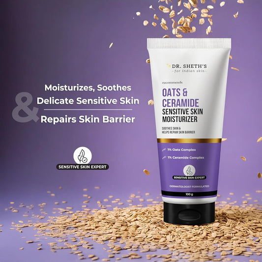 DR.SHETH'S MOISTURIZER OATS & CERAMIDE- 100 GM