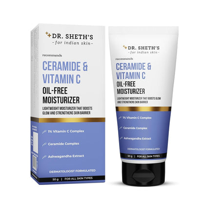 DR.SHETH'S MOISTURIZER CERAMIDE & VITAMIN C- 50GM