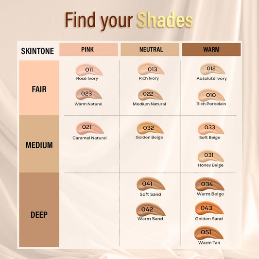 FACES CANADA 3IN1 FOUNDATION WARM SAND 042 30ML