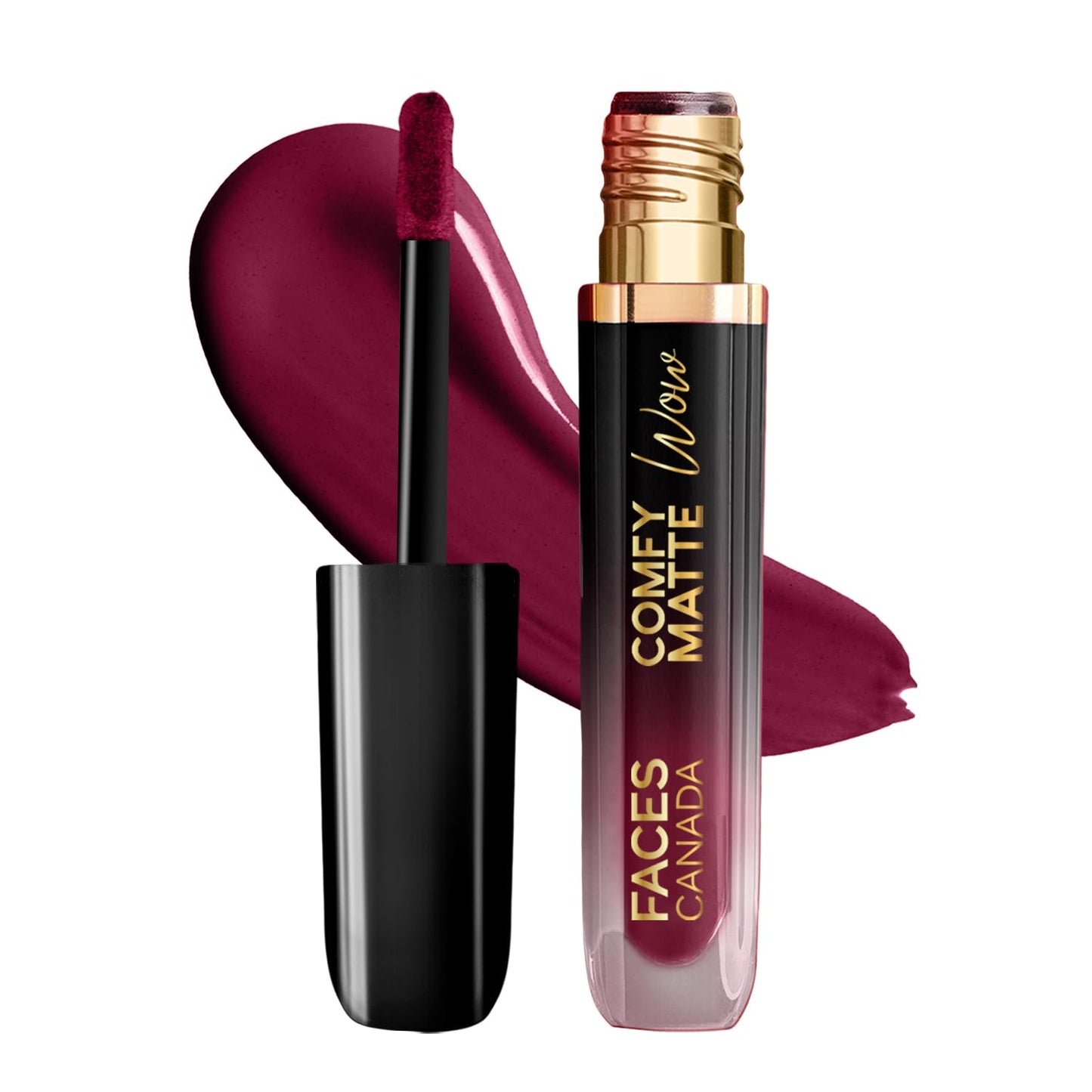 FACES CANADA COMFY MATTE LIPSTICK PLUM PASSION 04 - 3.8ML