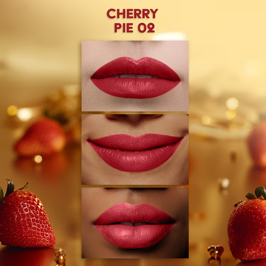 FACES CANADA COMFY MATTE VELVET TOUCH LIPSTICK 02 CHERRY PIE - 4.4G