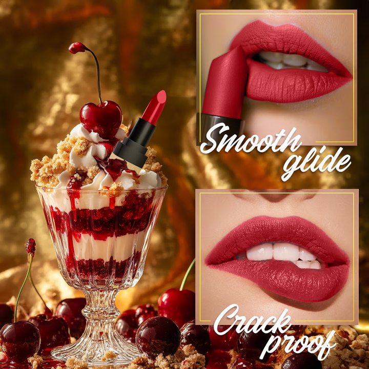 FACES CANADA COMFY MATTE VELVET TOUCH LIPSTICK 02 CHERRY PIE - 4.4G