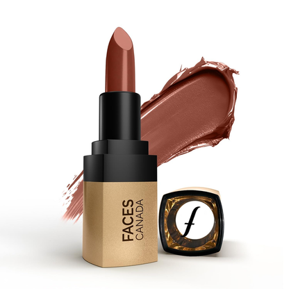 FACES CANADA COMFY MATTE VELVET TOUCH LIPSTICK 06 COCOA TRUFFLE - 4.2G