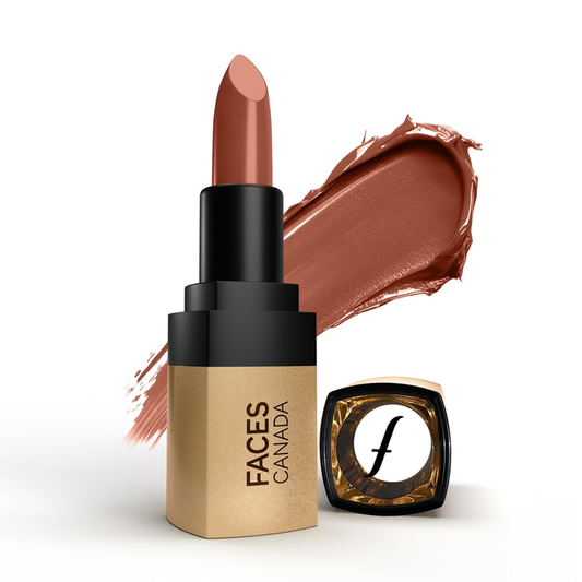 FACES CANADA COMFY MATTE VELVET TOUCH LIPSTICK 08 TOFFEE DRIZZLE - 4.2G