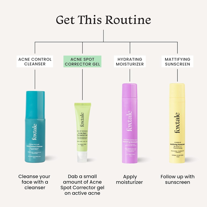 FOXTALE ACNE SPOT CORRECTOR GEL 15ML
