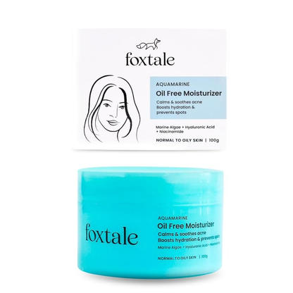 FOXTALE AQUAMARINE OIL FREE MOISTURIZER,100G