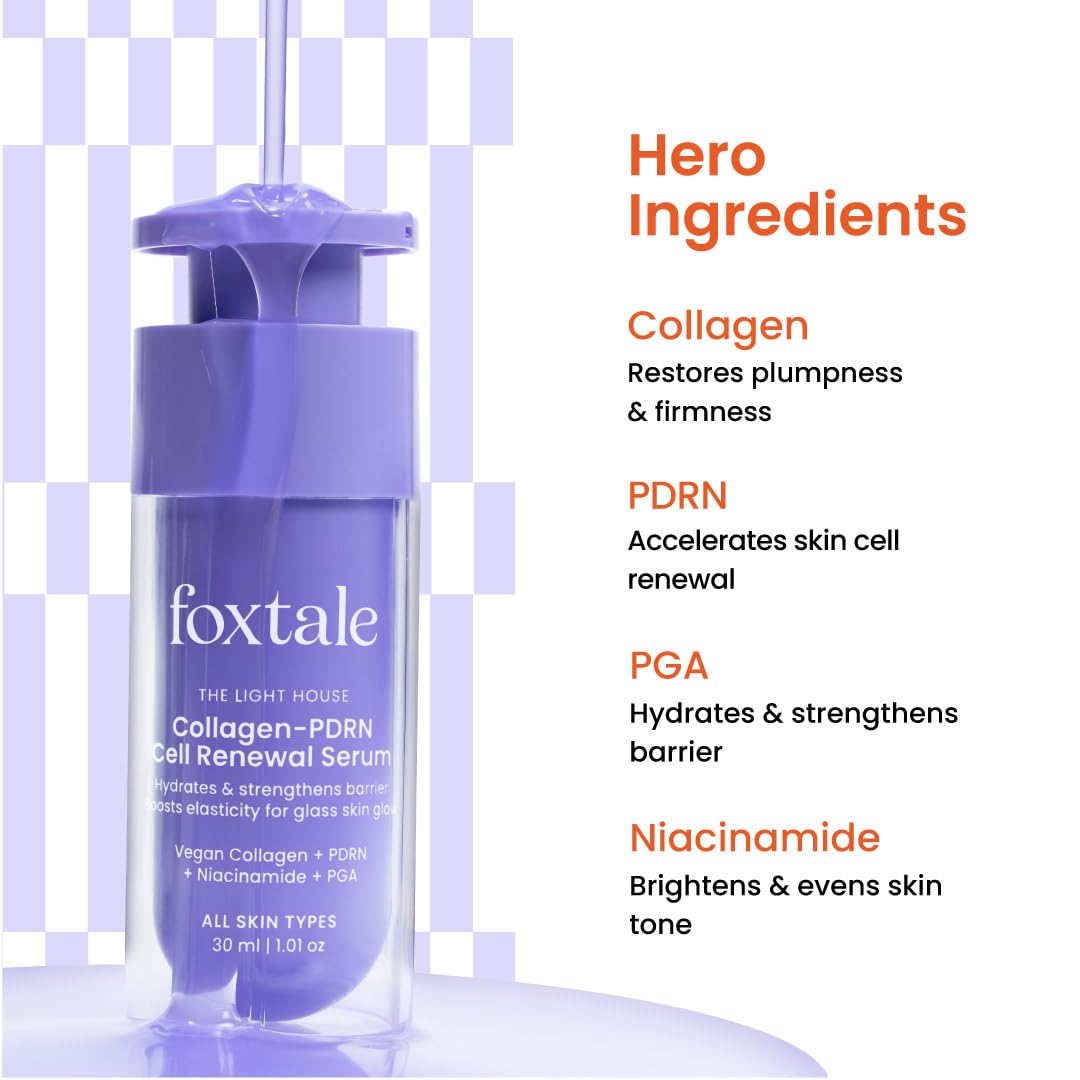 FOXTALE COLLAGEN PDRN CELL RENEWAL SERUM