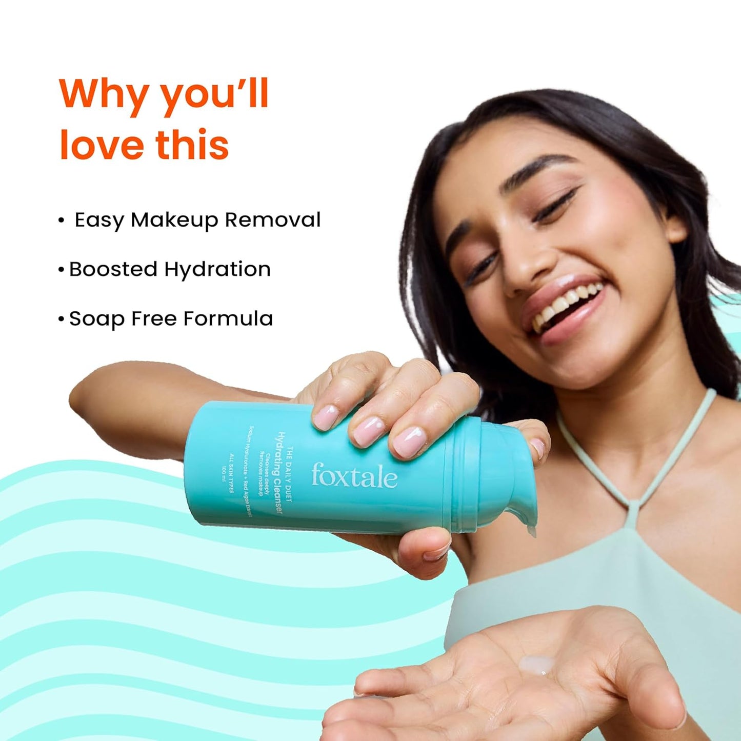 FOXTALE DAILY DUET HYDRATING CLEANSER,100ML