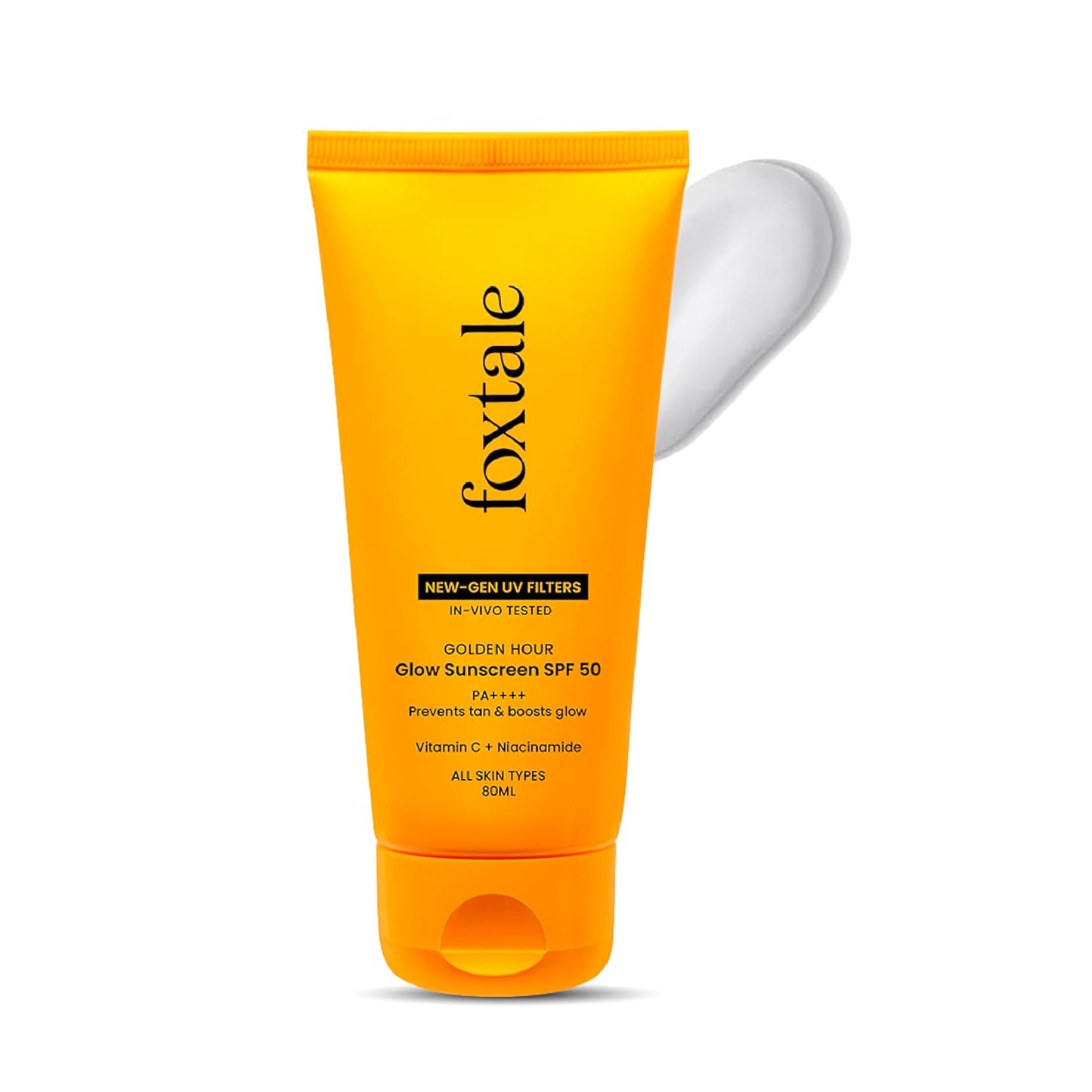 FOXTALE GLOW SUNSCEEN SPF50++++ 80ML