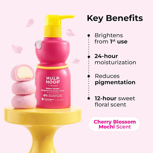 FOXTALE HULA HOOP BRIGHTENING BODY LOTION,200ML