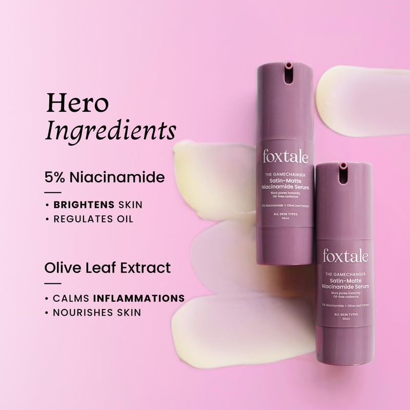 FOXTALE NIACINAMIDE SATIN-MATTE SERUM 30ML