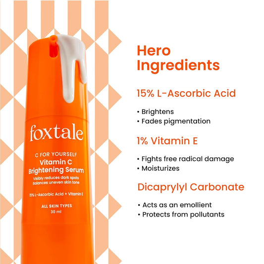 FOXTALE VIT C BRIGHTENING SERUM,30ML