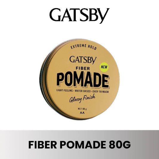 GATSBT POMADE FIBER GLOSSY FINISH EXTREME HOLD 80G