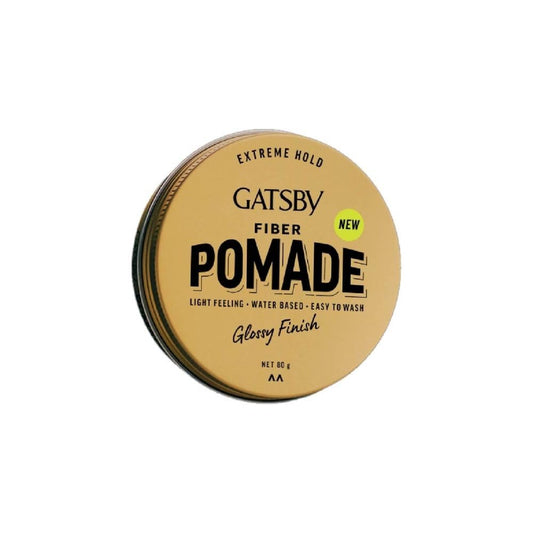 GATSBT POMADE FIBER GLOSSY FINISH EXTREME HOLD 80G