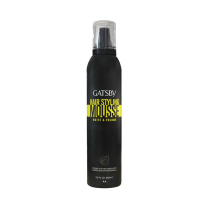 GATSBY HAIR STYLING MOUSSE MATTE &VOLUME 250ML
