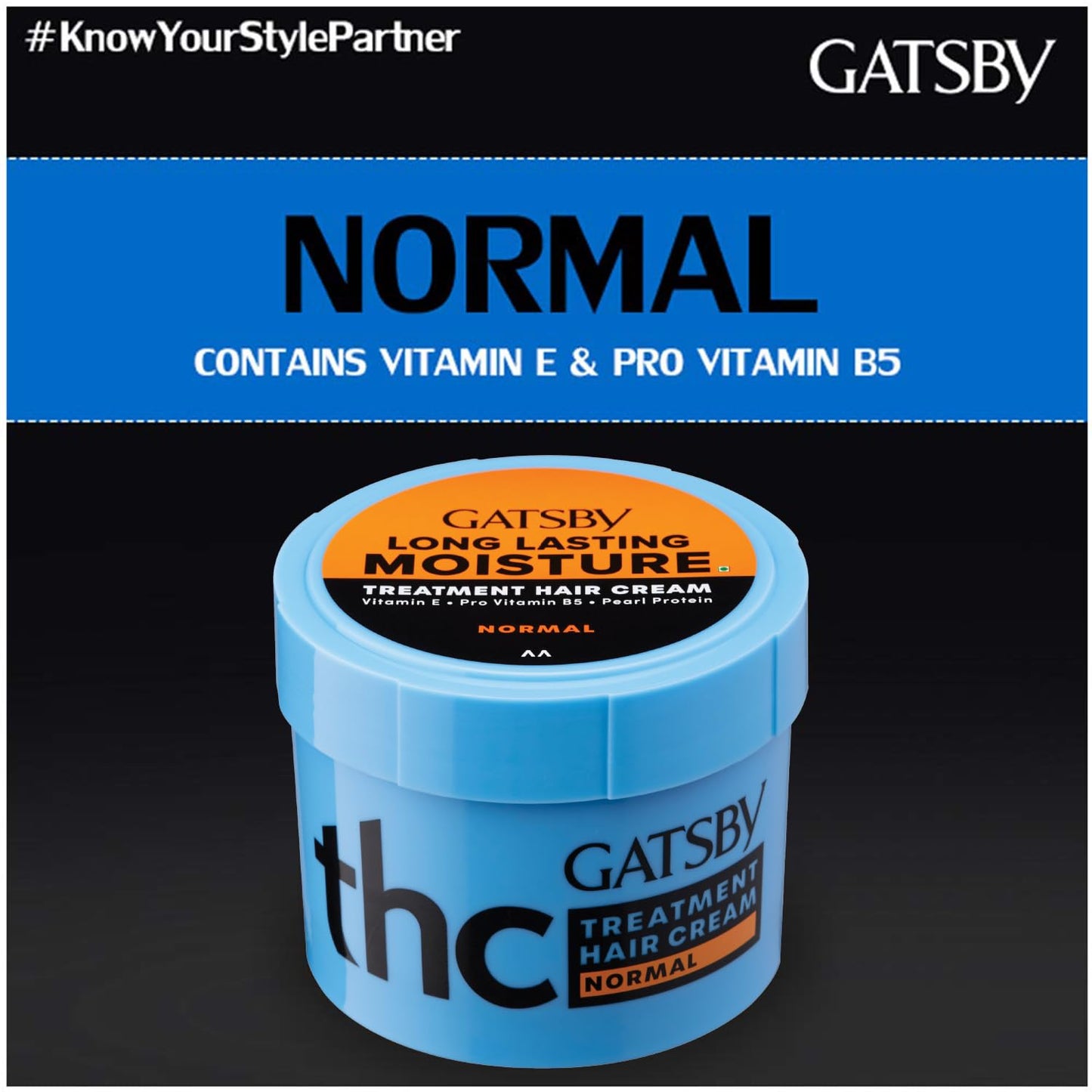 GATSBY LONGLASTING MOISTURE TREATMENT HAIR CREAM 250GM