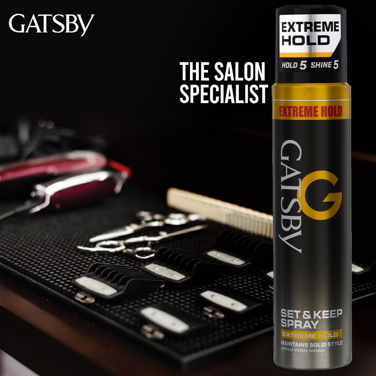 GATSBY SET & KEEP HAIR SPRAY EXTREME HOLD 250ML