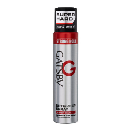 GATSBY SET & KEEP SPRAY SUPER HARD LEVEL 4 250ML