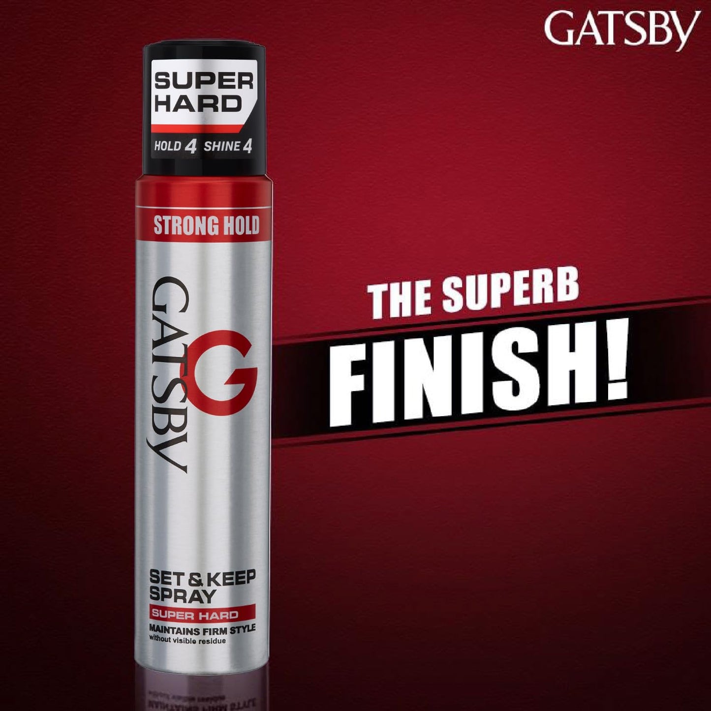 GATSBY SET & KEEP SPRAY SUPER HARD LEVEL 4 250ML