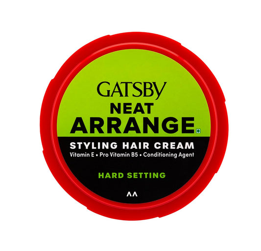 GATSBY STYLING HAIR CREAM HARD SETTING NEAT & ARRANGE
