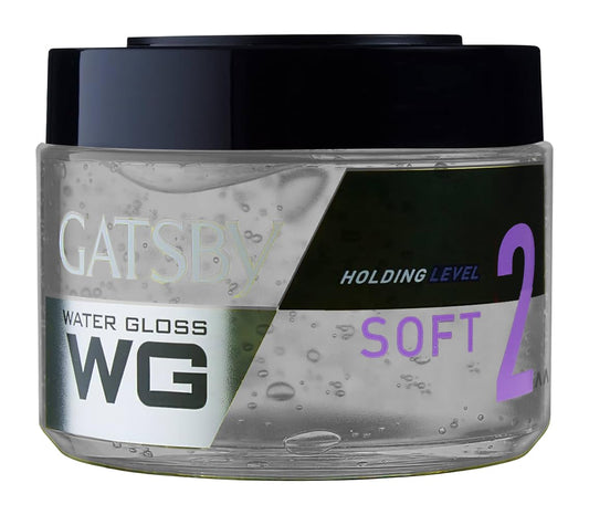 GATSBY WATERGLOSS SOFT WET LOOK HOLDING POWER LEVEL 2