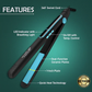IKONIC 2 IN 1 STRAIGHT & CURL SLIM- BLACK&TEAL