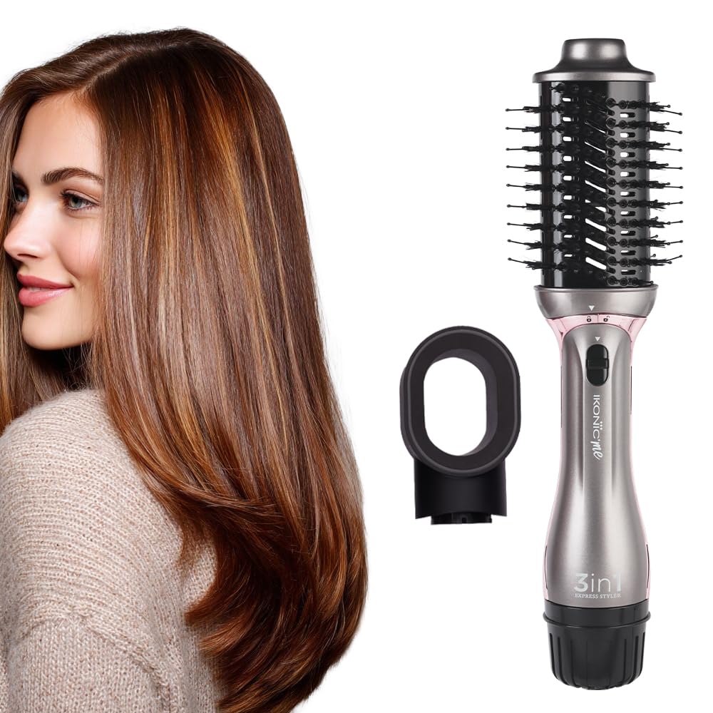IKONIC 3 IN 1 EXPRESS STYLER-DRYER/VOLUMISER/STYLER- GREY