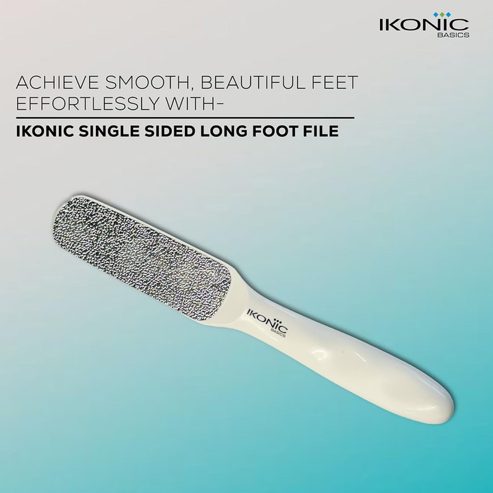 IKONIC BASICS SINGLE SIDED LONG NICKLE FOOT FILE-718K