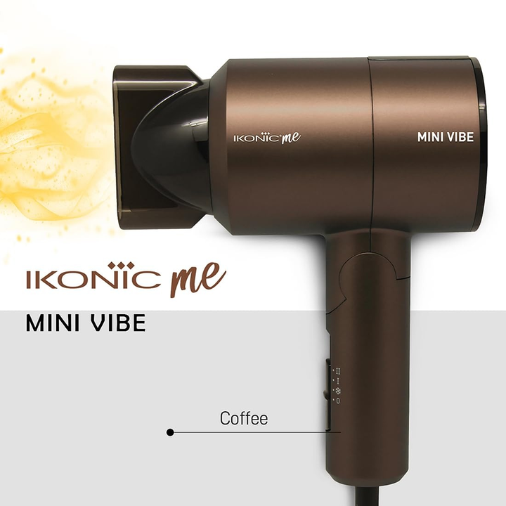 IKONIC HAIR DRYER MINI VIBE - COFFEE