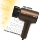 IKONIC HAIR DRYER MINI VIBE - COFFEE