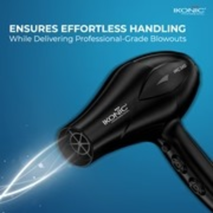 IKONIC HAIR DRYER PRO 2400 BLACK