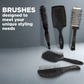 IKONIC PROFESSIONAL BIG PADDLE BRUSH BLACK