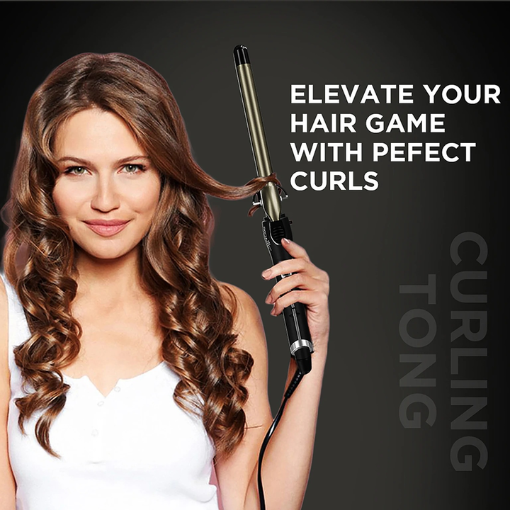 IKONIC PROFESSIONAL HAIR CURLER CURLING TONG CT- 19