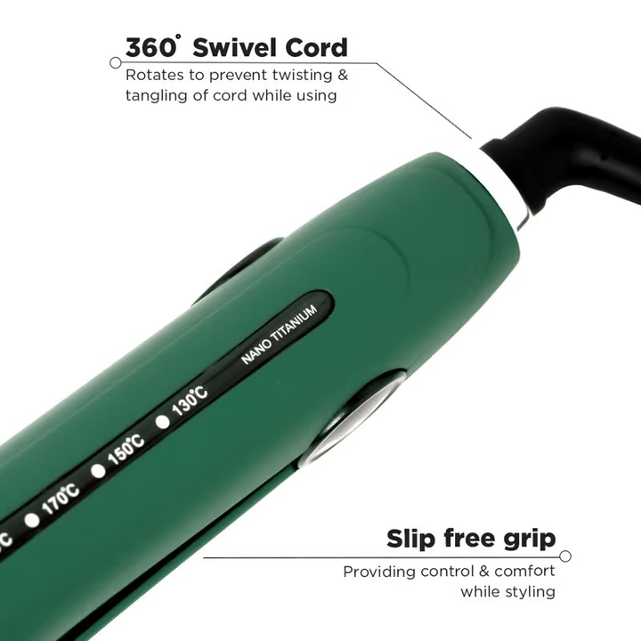 IKONIC PROFESSIONAL PRO TITANIUM CRIMPER EMERALD