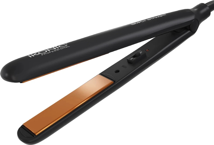 IKONIC SIMPLY STRAIGHT HAIR STRAIGHTENER-BLACK