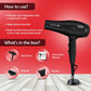 IKONIC ULTRA LIGHT 2000 HAIR DRYER BLACK