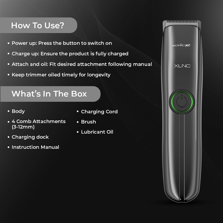 IKONIC XLNC HAIR TRIMMER