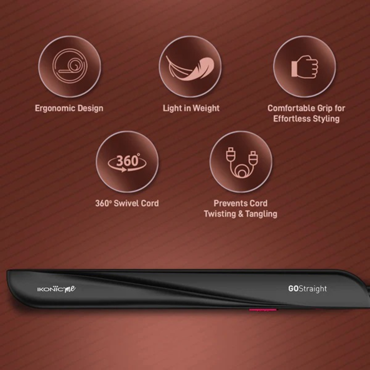 IKONIC GO STRAIGHT HAIR STRAIGHTENER