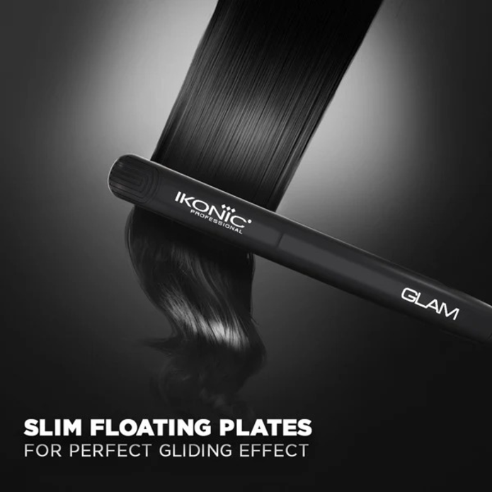 Ikonic Hair Straightener Glam Black - Straightener