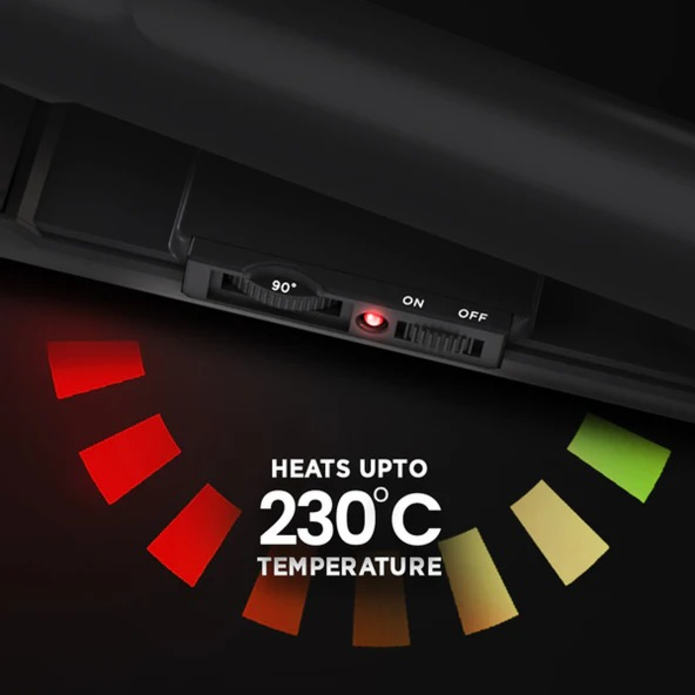 Ikonic Hair Straightener Glam Black - Straightener